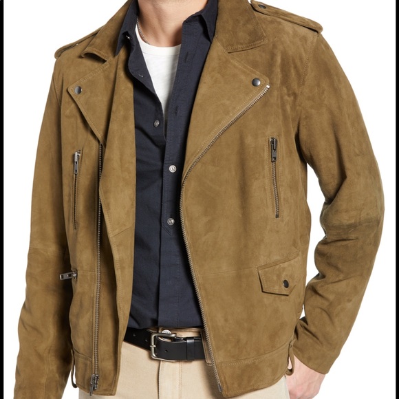 Treasure & Bond Other - Treasure & Bond | Men’s Suede Moto Jacket L